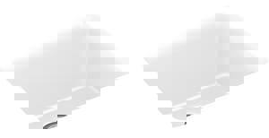 24-1/2 x 18-5/16 in. No Hole Composite Single Bowl Undermount Kitchen Sink in Matte White